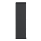 Geneva 180cm 4 Door 2 Drawer Wardrobe-Grey - FurniComp