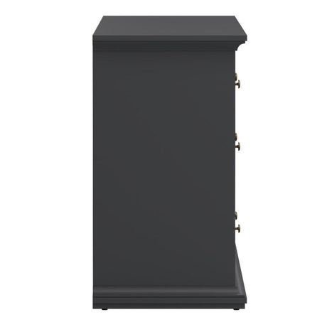 Geneva 180cm Wide 8 Drawer Chest of Drawer-Grey - FurniComp