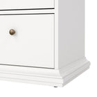 Geneva 180cm Wide 8 Drawer Chest of Drawer-White - FurniComp