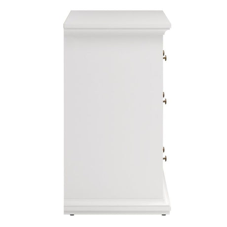 Geneva 180cm Wide 8 Drawer Chest of Drawer-White - FurniComp