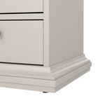 Geneva 2 Drawer Bedside Table-Cashmere - FurniComp