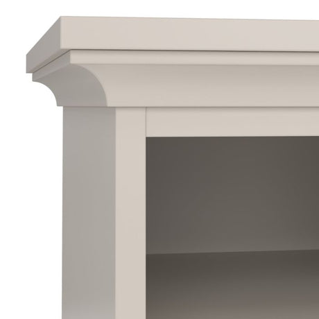 Geneva 2 Drawer Bedside Table-Cashmere - FurniComp