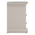 Geneva 2 Drawer Bedside Table-Cashmere - FurniComp