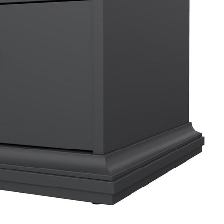 Geneva 90cm 6 Drawer Tall Chest of Drawer-Grey - FurniComp