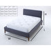 Giselle Slate Grey with Oak Fabric Bed Frame - FurniComp