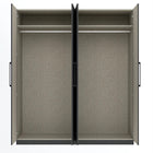 Harley 4 Door 180cm Wardrobe - Anthracite Grey - FurniComp