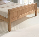 Kara Pine Painted High Footend Wooden Bed Frame - FurniComp