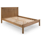 Kara Pine Painted Low Foot End Wooden Bed Frame - FurniComp