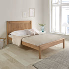 Kara Pine Painted Low Foot End Wooden Bed Frame - FurniComp