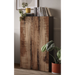 Kompact Black and Pero Oak 2 Door Storage Cupboard/Filing Cabinet - FurniComp
