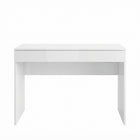 Kompact Large White Gloss Dressing Table - FurniComp