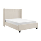 Lawson Natural Cord Fabric Bed Frame - FurniComp