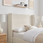 Lawson Natural Cord Fabric Bed Frame - FurniComp
