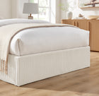Lawson Natural Cord Fabric Storage Bed Frame - FurniComp