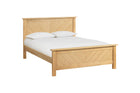 Leo Wooden Oak Bed Frame