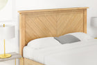 Leo Wooden Oak Bed Frame