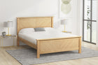 Leo Wooden Oak Bed Frame
