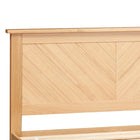 Leo Wooden Oak Bed Frame
