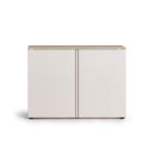 Lisbon 2 Door 120cm Cashmere and Oak Sideboard - FurniComp