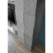 Lyon 4 Door Large Concrete Grey Sideboard - FurniComp