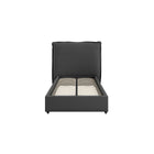 Marco Grey Linen Fabric Bed Frame - FurniComp