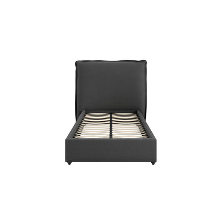 Marco Grey Linen Fabric Bed Frame - FurniComp