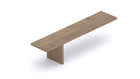 Combo 180cm Floor TV Shelf - Mercure Oak - FurniComp