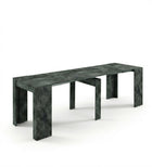 Novara Anthracite/Oxide Extending Console Dining Table