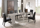 Novara Cashmere Extending Console Dining Table - FurniComp