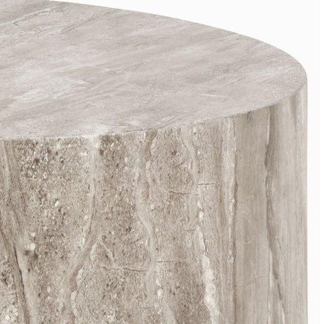 Oxford Set of 2 Coffee Tables- Grey Marble - FurniComp