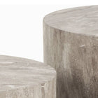 Oxford Set of 2 Coffee Tables- Grey Marble - FurniComp
