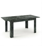 Ashley 137x90cm Extending Dining Table- Anthracite/Oxide - FurniComp