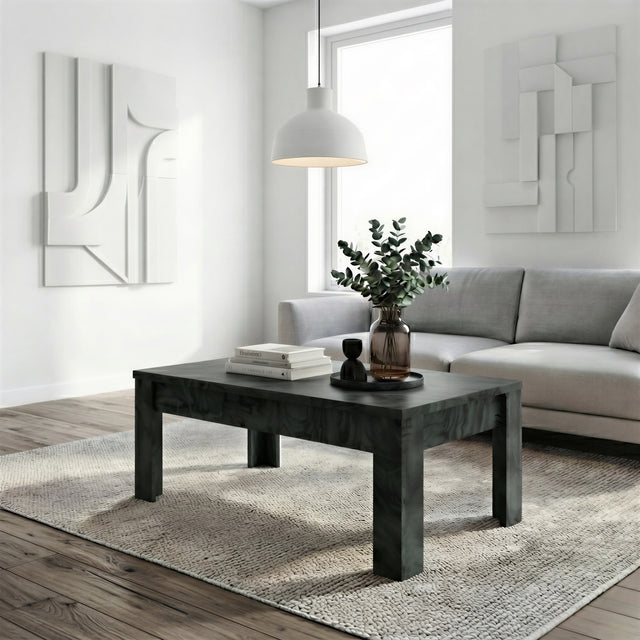 Ashley Rectangular Coffee Table- Anthracite/Oxide - FurniComp