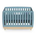 Poppy 60x120cm Cot Bed- Blue & Oak - FurniComp