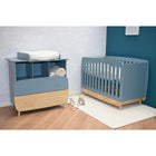 Poppy Changing Table Topper- Blue - FurniComp