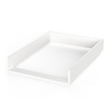 Poppy Changing Table Topper- Matt White - FurniComp
