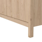 Rowan 100cm 2 Door Wardrobe-Jackson Hickory Oak - FurniComp