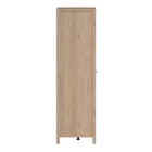 Rowan 100cm 2 Door Wardrobe-Jackson Hickory Oak - FurniComp