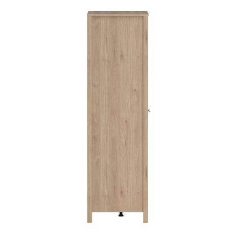Rowan 100cm 2 Door Wardrobe-Jackson Hickory Oak - FurniComp