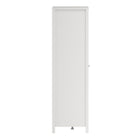 Rowan 100cm 2 Door Wardrobe-White - FurniComp