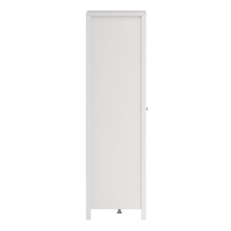 Rowan 100cm 2 Door Wardrobe-White - FurniComp