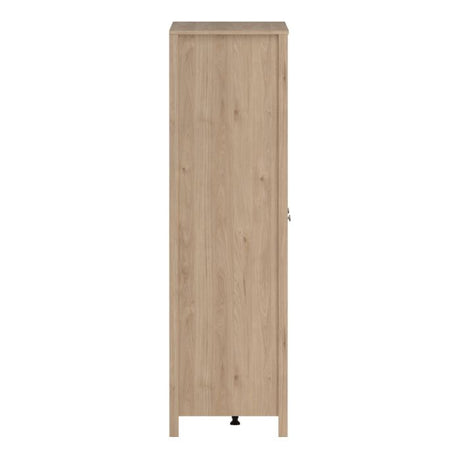 Rowan 150cm 3 Door Wardrobe-Jackson Hickory Oak - FurniComp