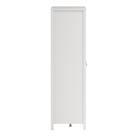 Rowan 150cm 3 Door Wardrobe-White - FurniComp