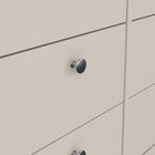 Rowan 160cm Wide 8 Drawer Chest of Drawer-Cashmere - FurniComp