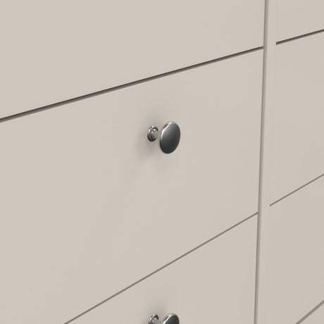 Rowan 160cm Wide 8 Drawer Chest of Drawer-Cashmere - FurniComp