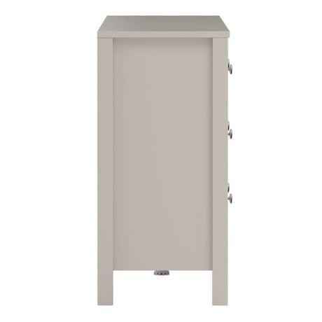 Rowan 160cm Wide 8 Drawer Chest of Drawer-Cashmere - FurniComp