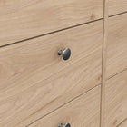 Rowan 160cm Wide 8 Drawer Chest of Drawer-Jackson Hickory Oak - FurniComp