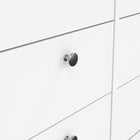 Rowan 160cm Wide 8 Drawer Chest of Drawer-White - FurniComp