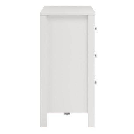 Rowan 160cm Wide 8 Drawer Chest of Drawer-White - FurniComp