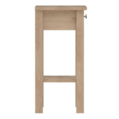 Rowan 1 Drawer Bedside Table-Jackson Hickory Oak - FurniComp